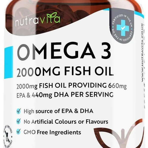 Omega 3 Aceite de Pescado 2000mg