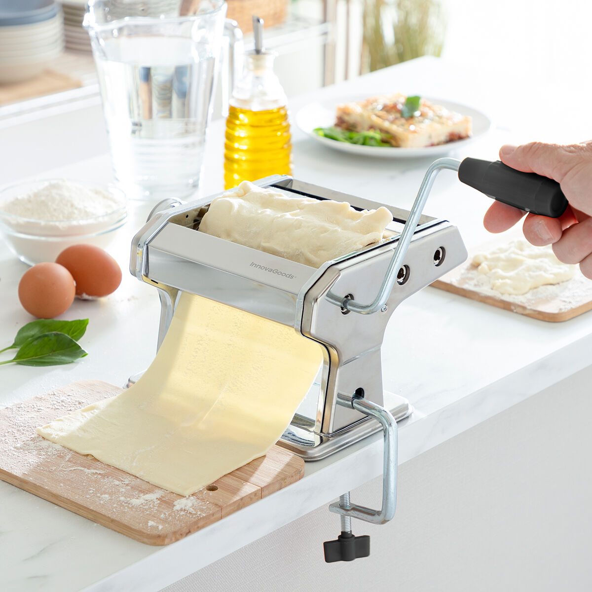 Máquina para Hacer Pasta Fresca con Rece - imagen principal